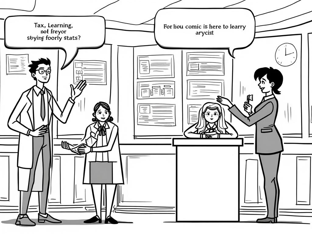 Investors calculating taxes